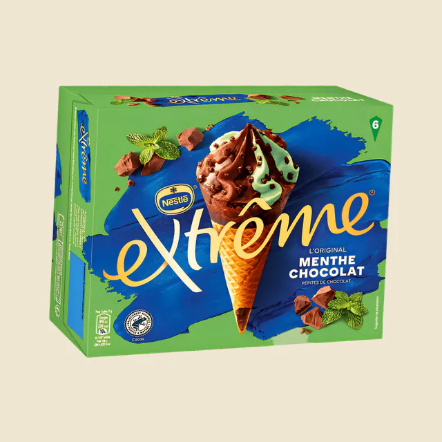 Extrême Menthe Chocolat Pépites de chocolat 6 x 71 g