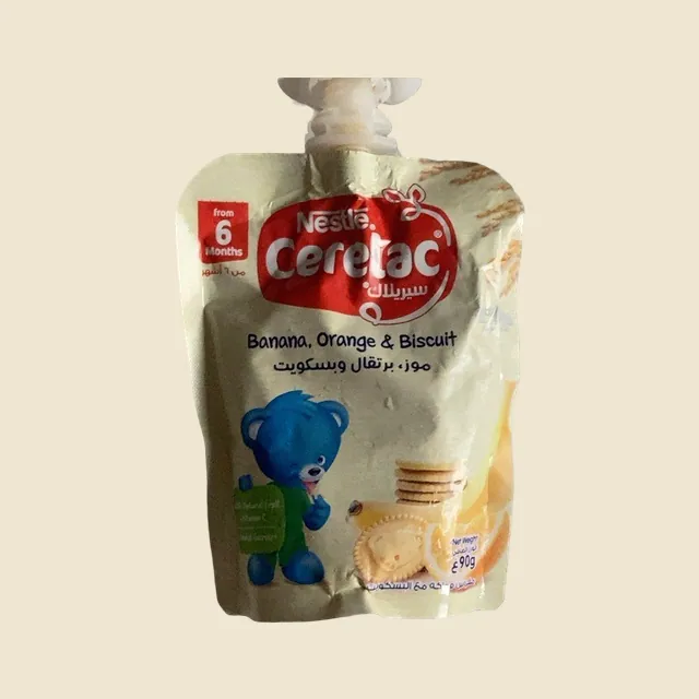 Cerelac banana orange biscuit