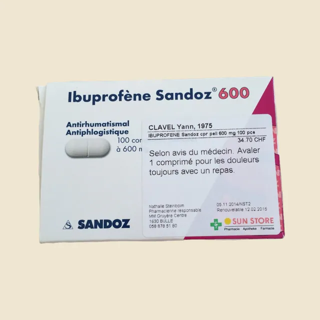Ibuprofène 600