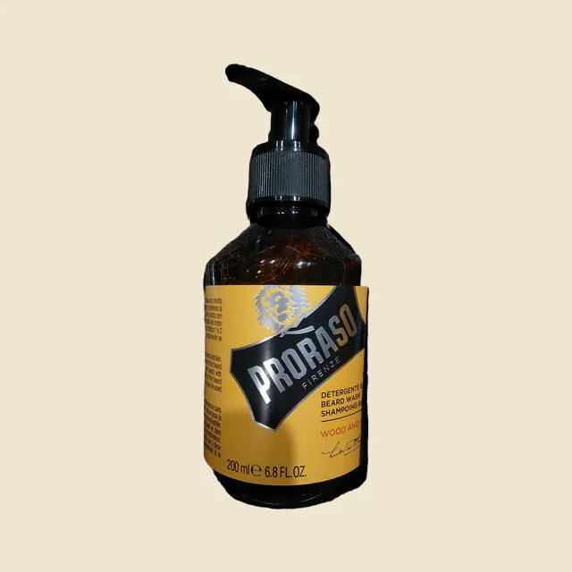 shampooing barbe