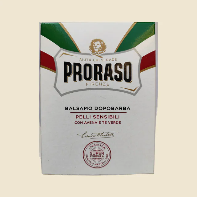 Balsamo dopobarba pelli sensibili