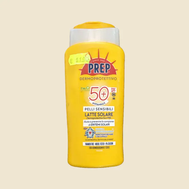 Prép crème solaire 50FPS