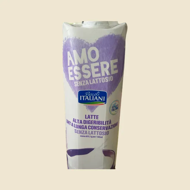 Latte Senza Lattosio UHT Alta conservazione