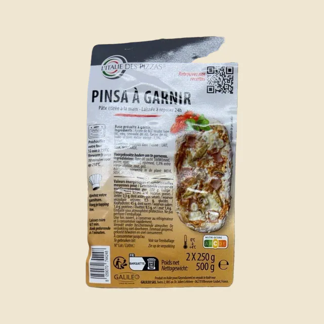 Pinsa à garnir