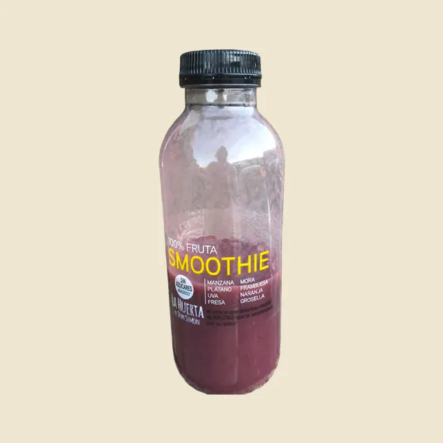 Strawberry Raspberry Blackberry Banana Smoothie