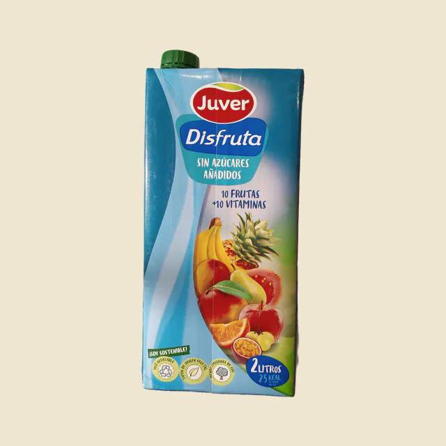 Néctar de frutas vitaminas sin azúcares añadidos brik - jus de fruits