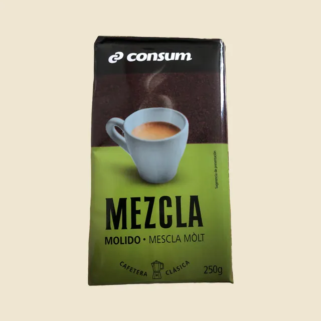 Café molido mezcla