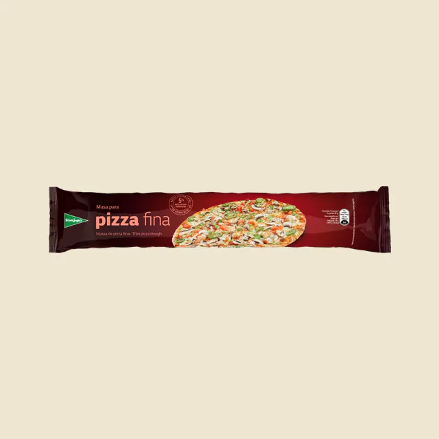 Massa para pizza fina