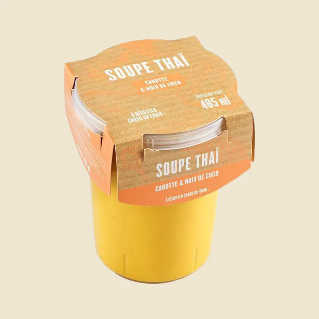 Soupe Thaï Carotte & Noix de Coco
