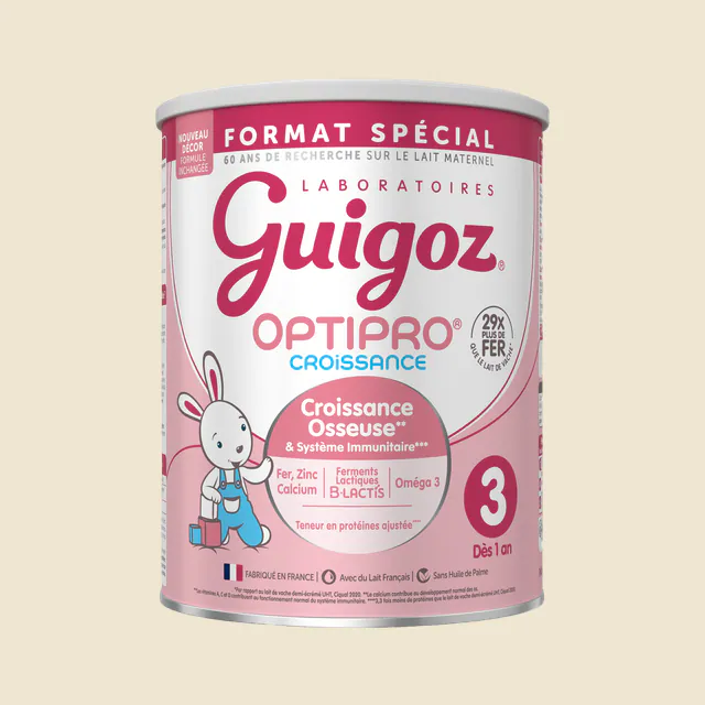 GUIGOZ Optipro 3 Lait infantile 3ème âge 860g