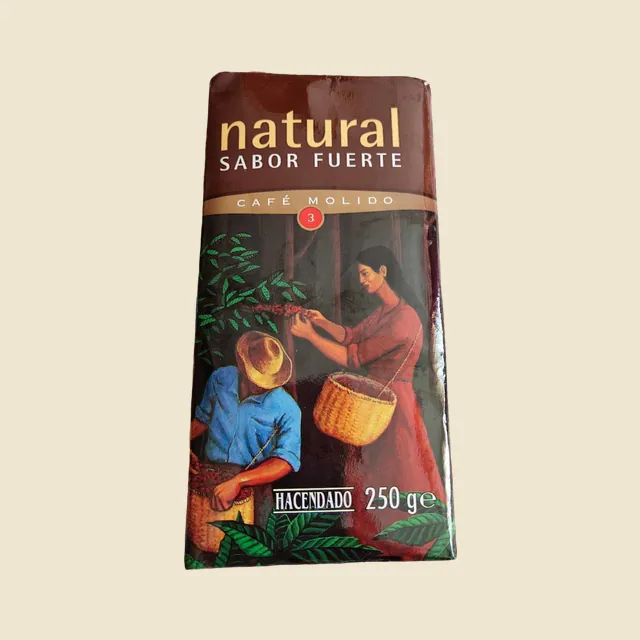 Café molido natural fuerte