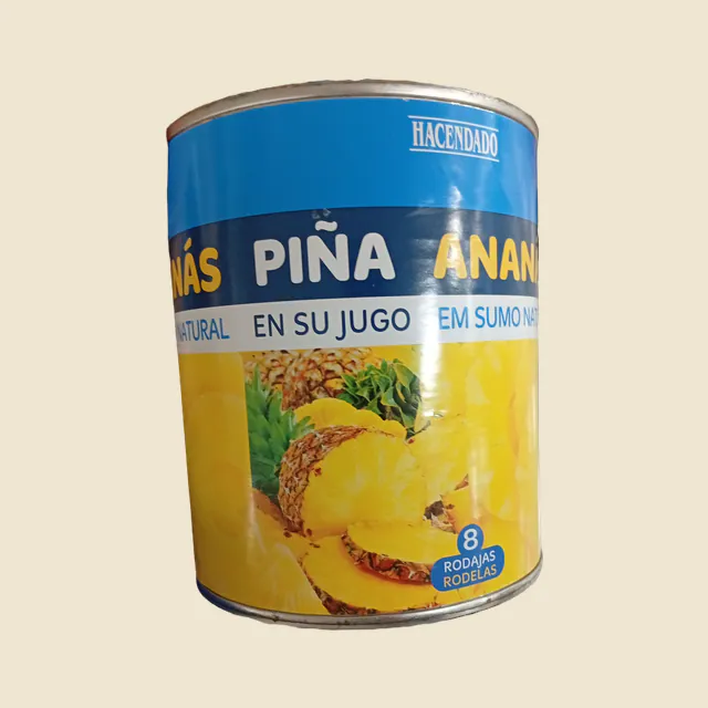 Piña en su jugo