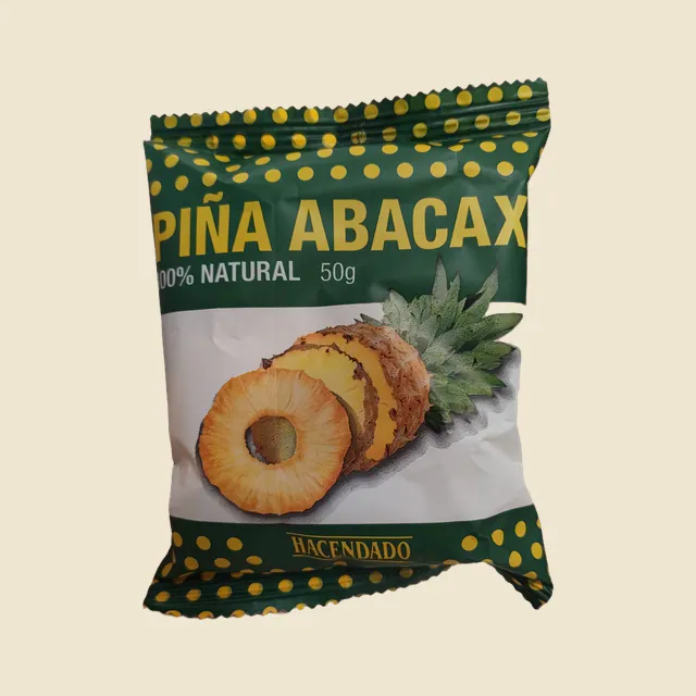 Piña deshidratada