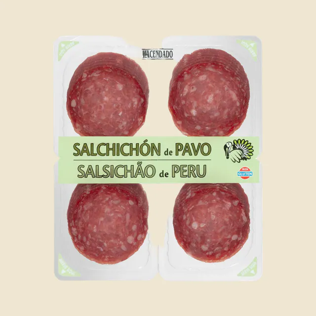 Salchichón de pavo