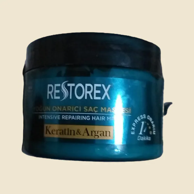 Restorex Keratin & Argan Repairing Hair Care Mask