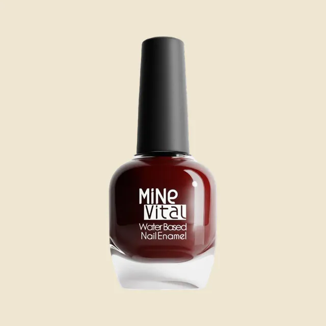 MineVital Water-Based Breathable Nail Polish - Dark Matter