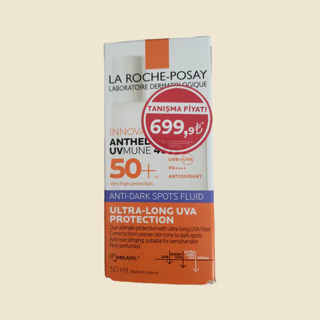 La Roche-Posay Anthelios UVMune 400 Anti-Dark Spots Fluid SPF50+ Facial Sunscreen