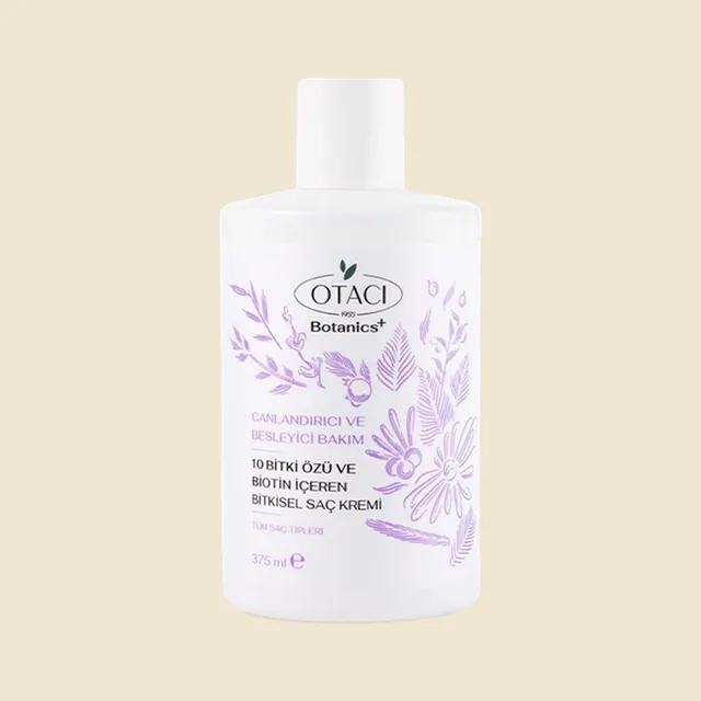 Otacı Botanics+ Canlandırıcı Bitkisel Saç Bakım Kremi 10 Bitki ve Biotin
