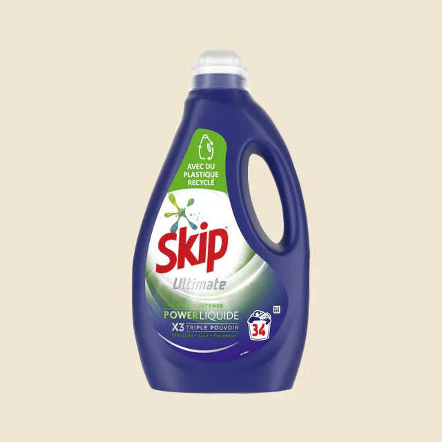 Skip Lessive Liquide Ultimate Fraîcheur Intense 1,7l - 34 Lavages
