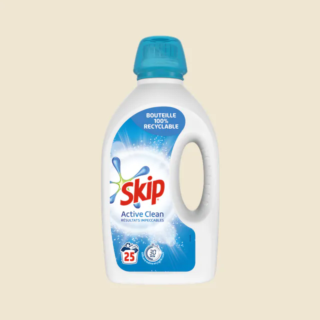 SKIP Lessive Liquide Active Clean 1,25l - 25 Lavages