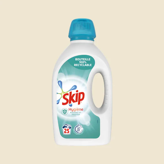 SKIP Lessive Liquide Hygiène 1,25l - 25 Lavages