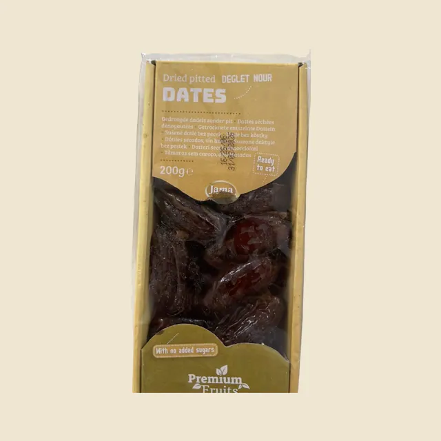 Dried pitted Deglet Nour Dates