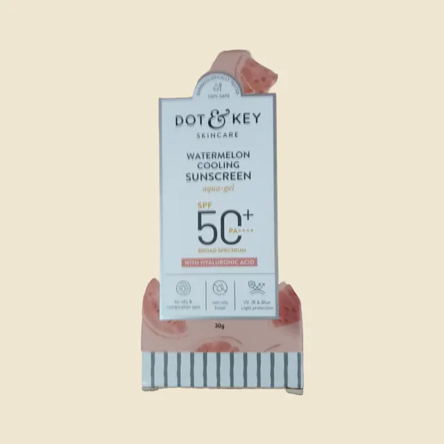 Dot and key Watermelon cooling sunscreen