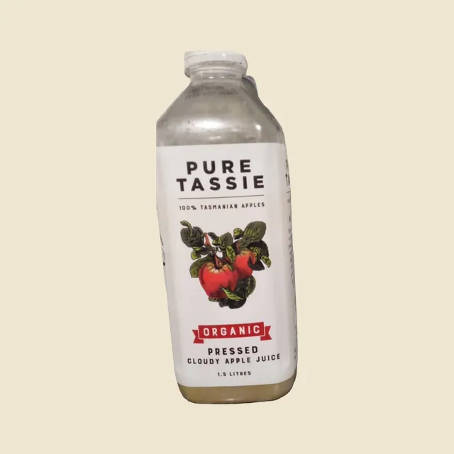 Organic pressed Apple Juice